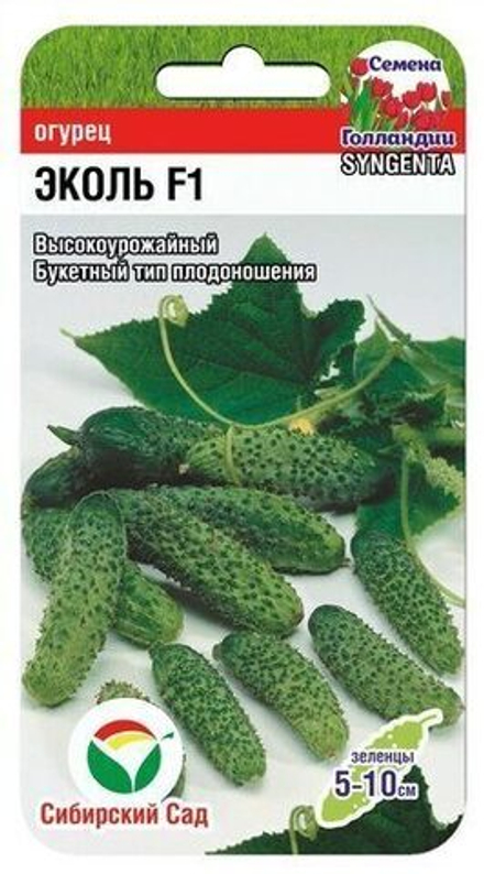 Огурец Эколь 5шт СибСад