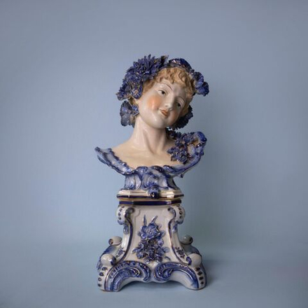 Винтаж: Бюст Девушки