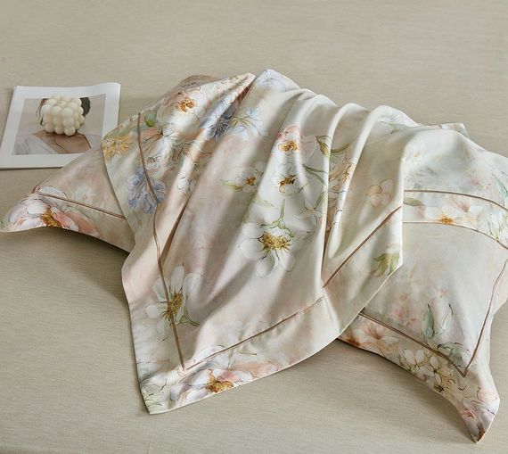 Постельное белье Asabella 2284 фланель, тенсел с хлопком