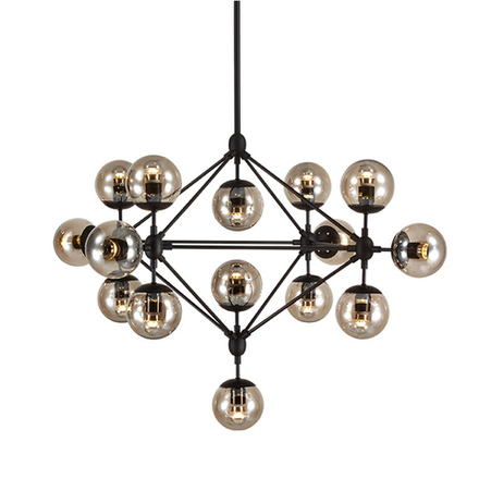 Люстра Modo 15 cognac