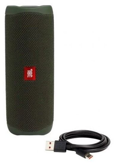 Портативная акустика JBL Flip 5, зеленый