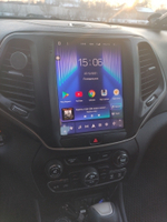 Магнитола для Jeep Cherokee 2014-2023 - Teyes TPRO 2 экран 9.7" в стиле "Тесла" на Android 10, ТОП процессор, 4G SIM-слот