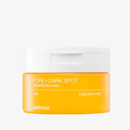 CELIMAX Тонер-пэды для выравнивания тона и рельефа кожи Pore + Dark Spot Brightening Pad (40 шт)