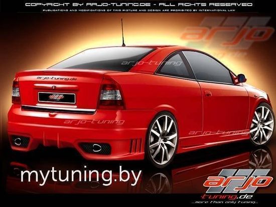 Задний бампер ST-3 Opel Astra G