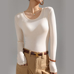 Базовый лонгслив из модала Base pour Petites