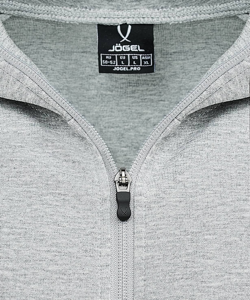 Худи на молнии ESSENTIAL Athlete Hooded FZ Jacket, серый