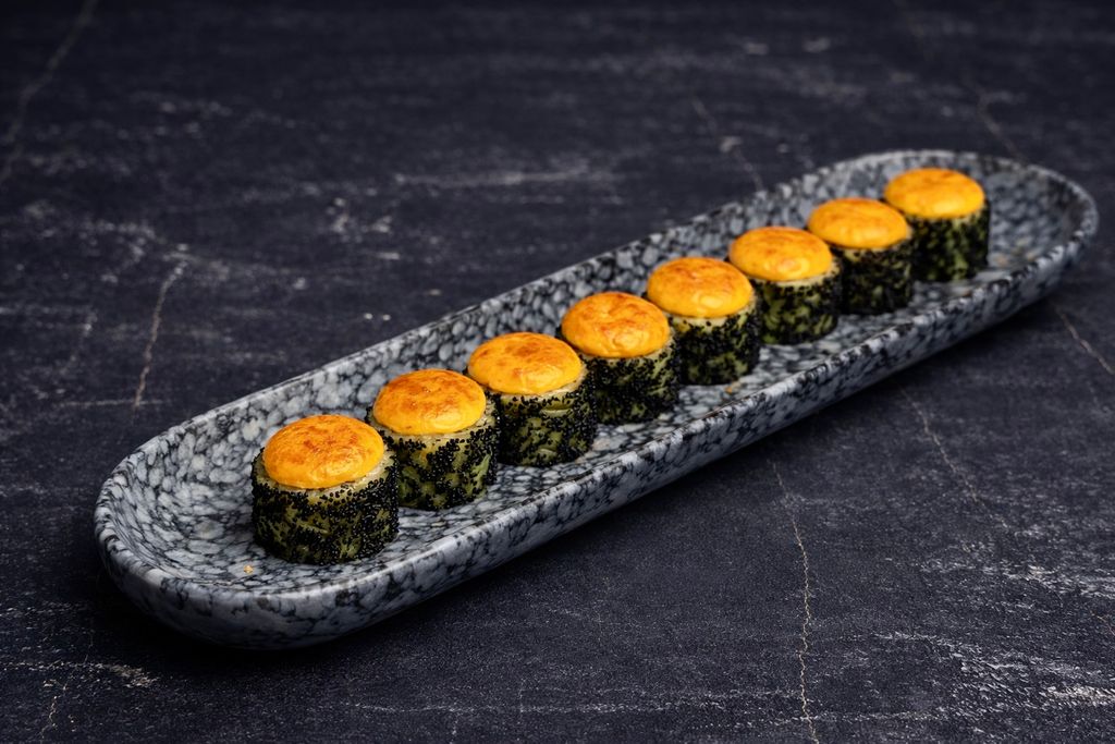 Запеченный лосось мини