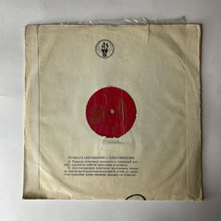 Винтажная виниловая пластинка LP С. Барбер, Увертюра К Комедии Школа Злословия, Д. Гершвин Рапсодия В Стиле Блюз (СССР 1960)