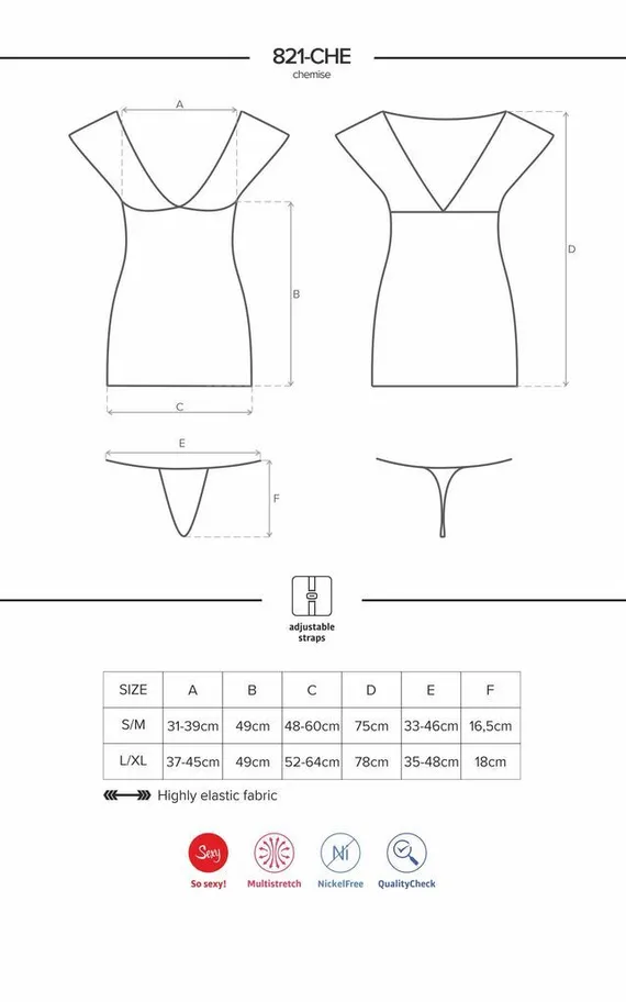 821 Chemise Сорочка