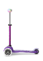Самокат Mini Micro Deluxe Magic LED сиреневый
