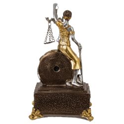 GAEM Часы настольные декоративные "Фемида" (1xLR44), L12 W9 H21,5 см