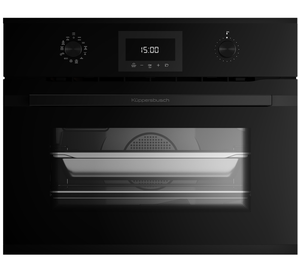 Компактный духовой шкаф с паром Kuppersbusch CBD 6340.0 S5 Black Velvet