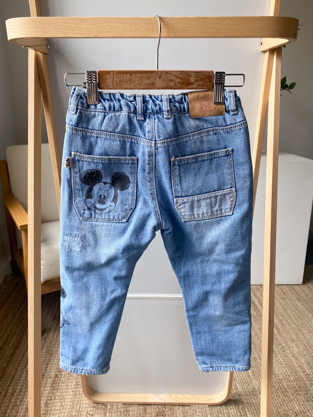 Джинсы Zara утепленные, 104