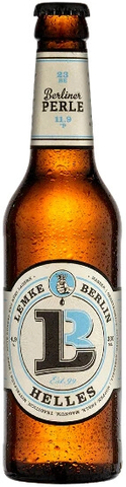 Пиво Лемке Берлин Хеллес / Lemke Berlin Helles 0.33 - стекло