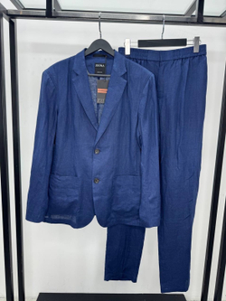Льняной костюм Ermenegildo Zegna
