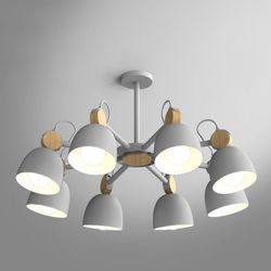 Люстра На Штанге Rolla 8 Gray By Imperiumloft