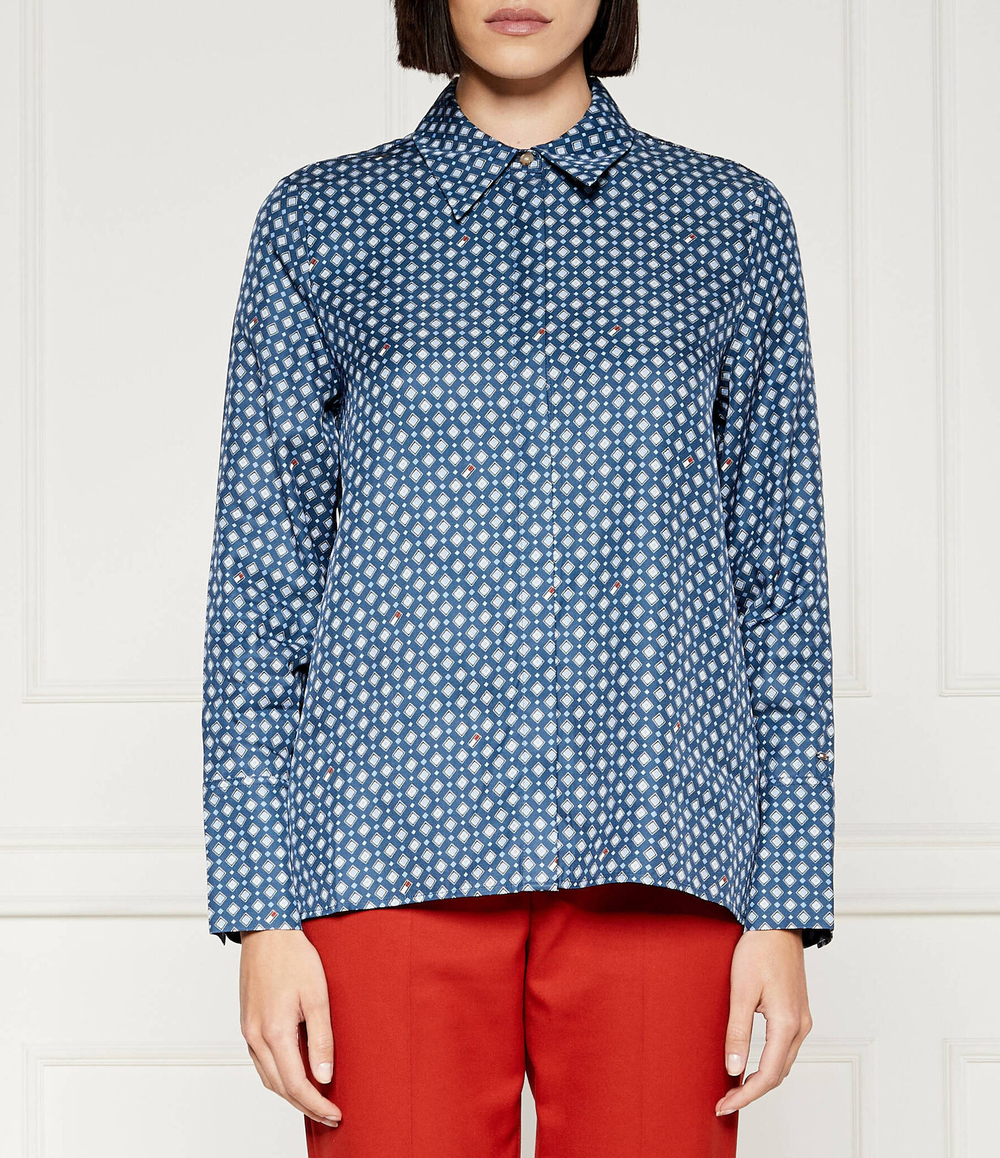 Рубашка Tommy Hilfiger - темно-синий(WW0WW42292)