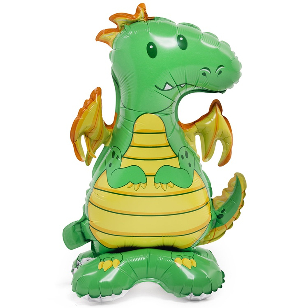 Шар Фольгированный Дракончик (Зеленый)