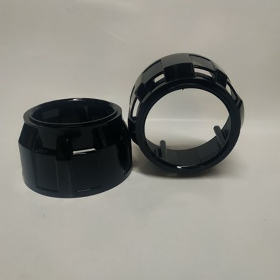 Маска для линзы 2,5′ Черная круглая 001B