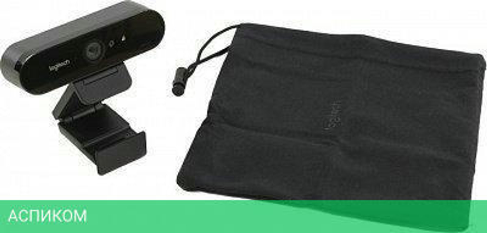 Веб-камера Logitech Brio Black (960-001106)