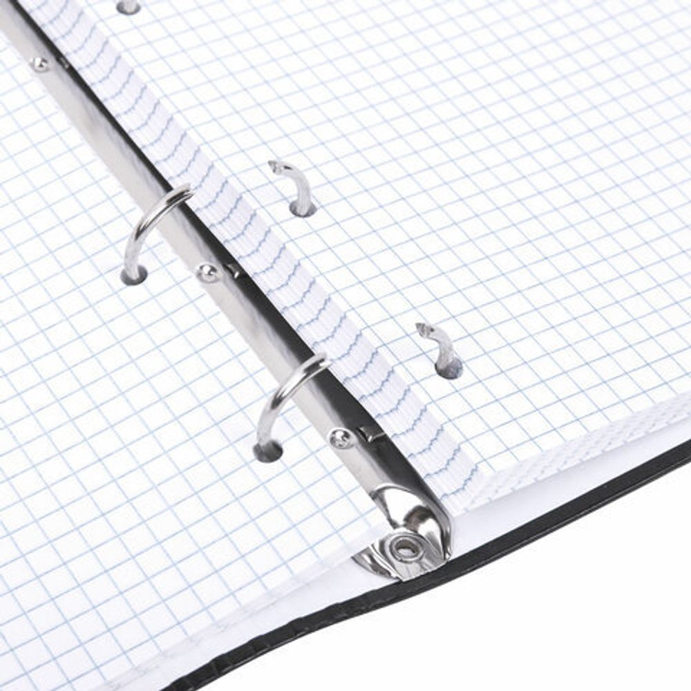 Тетрадь на кольцах А5 175х215 мм, 120 листов, твердый картон, клетка, BRAUBERG, "Anime Manga", 404715