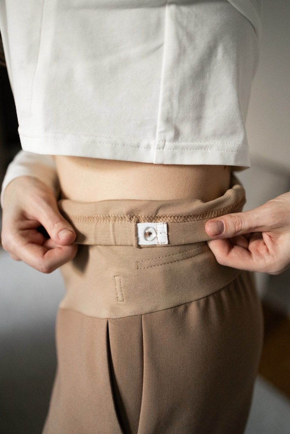 Брюки Soul для беременных, Латте