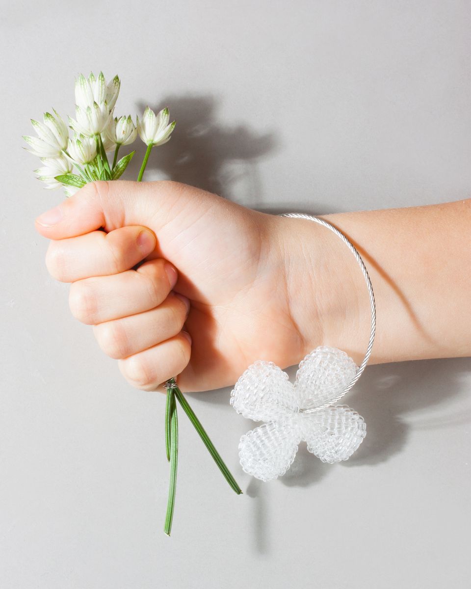 Большой брелок Beaded Flower