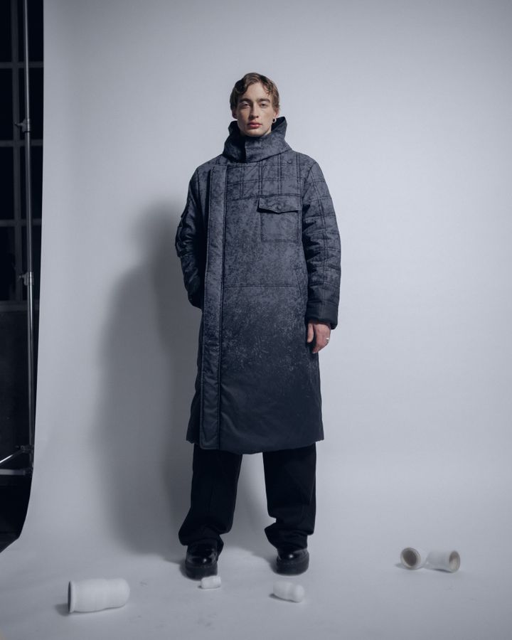 Frozen mist parka