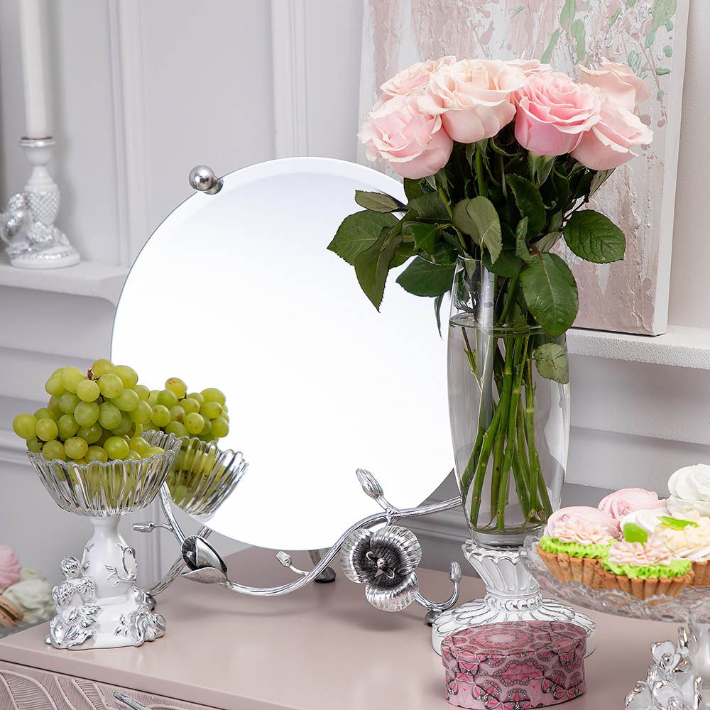 Настольное зеркало Орхидея Айс