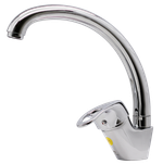 08023-1 Смеситель однорычажный для кухни "GANZER"  (10/1шт)