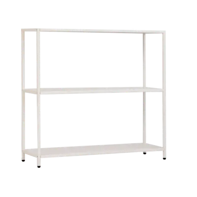 Стеллаж металлический 75х80х25, молочный