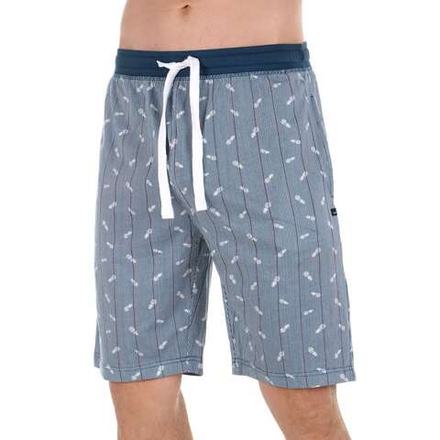 Мужские шорты плавательные голубые с принтом Tom Tailor 71083/5608 625