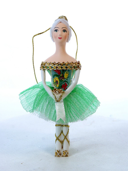 Кукла-подвеска Балерина в сценическом костюме