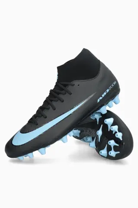 Бутсы Nike Zoom Mercurial Superfly 10 Academy AG - черный
