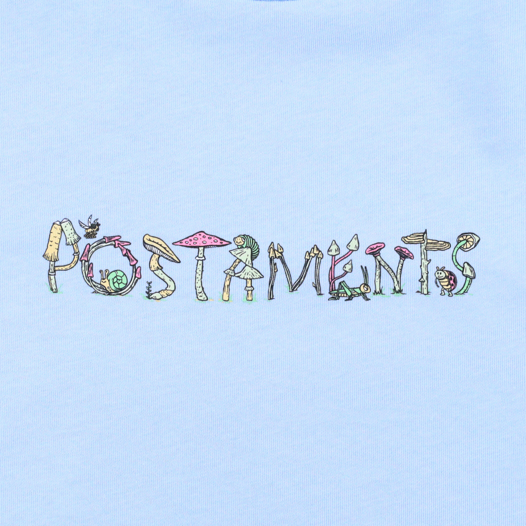 Футболка Postaments Shrooms (light blue) артикул: - купить в магазине Дайс