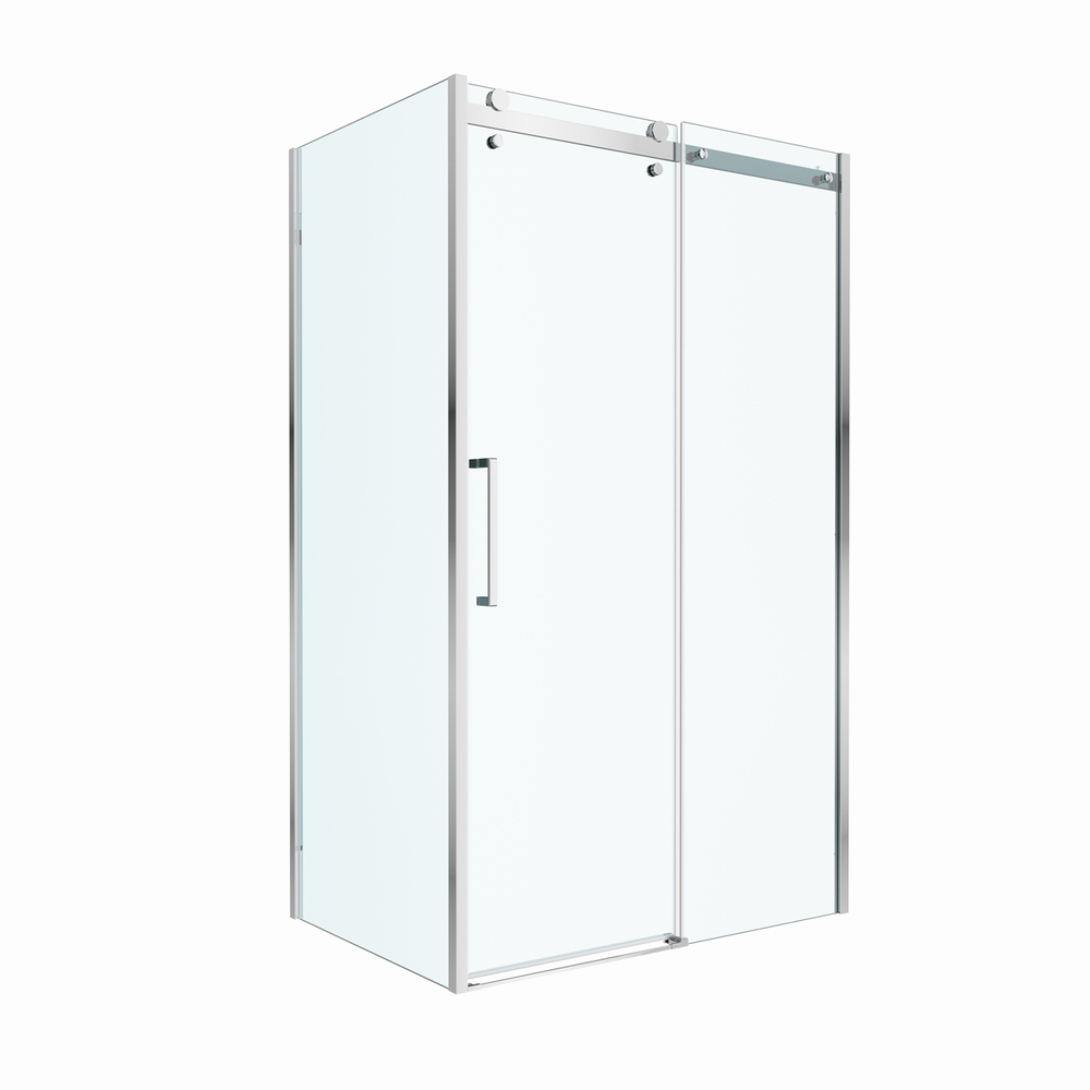 Душевой уголок BelBagno MARINO-2-AH-1-110/100-C-CR 110х100см профиль хром, стекло прозрачное
