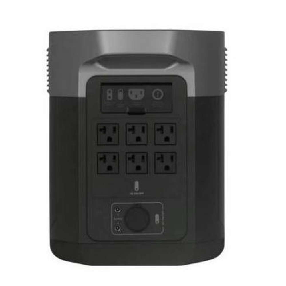 Комплект EcoFlow DELTA Max (2000) + внешняя батарея Темно-серый