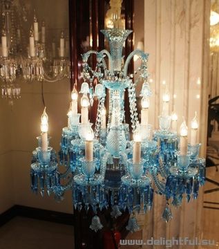 replica  ZÉNITH CHANDELIER ( 12 lights + BLUE  )