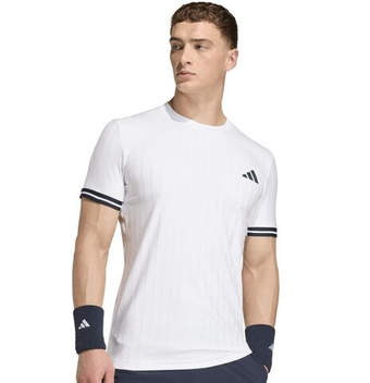 Мужская теннисная футболка Adidas Climacool Freelift Pro - white