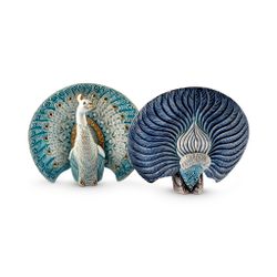 De Rosa Rinconada Статуэтка коллекционная Павлин белый