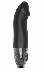 Черный вибратор с электростимуляцией Real Deal Neal - 16,5 см. (Цвет: черный)