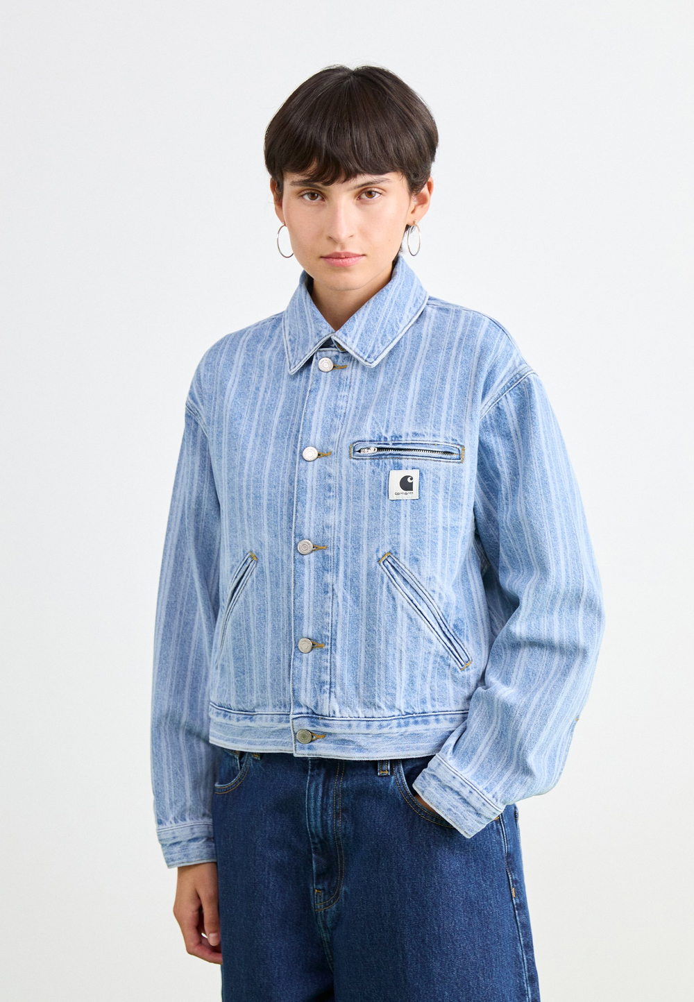 Carhartt WIP Джинсовая куртка - Белый