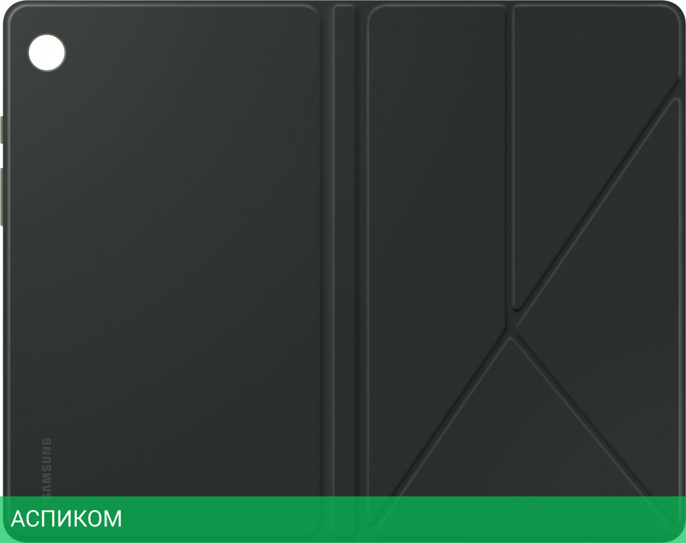 Чехол для планшета Samsung Galaxy Tab A9 Book Cover черный (EF-BX110TBEGRU)