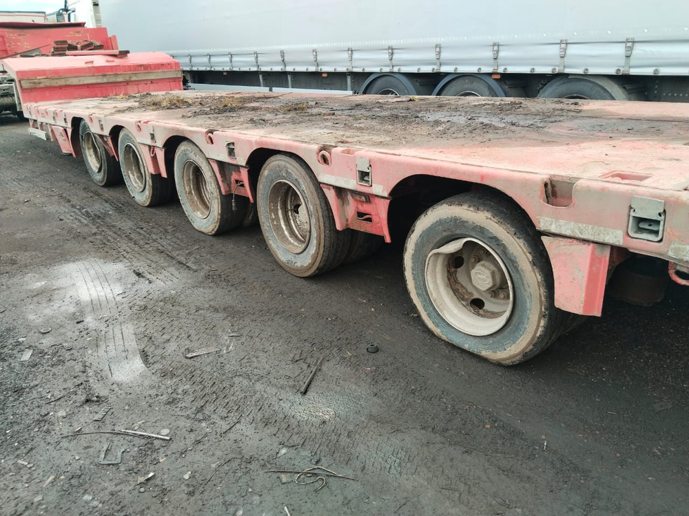Тверьстроймаш 9939* Полуприцеп тяжеловоз 5 осей 993951-0023 (Раздвижной)