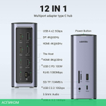 Док-станция Ugreen CM555-90325 (90325)