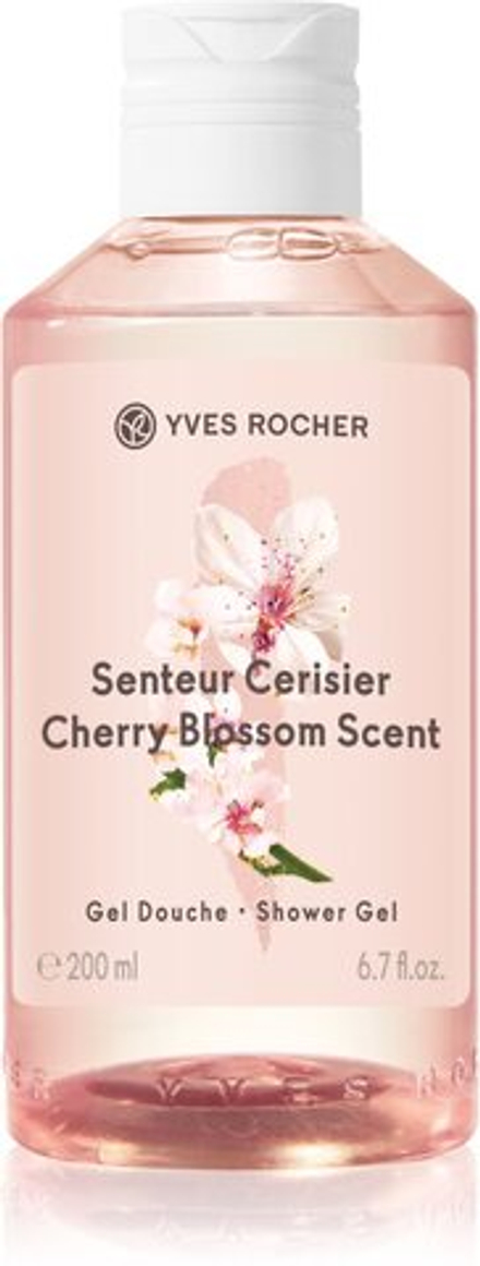Yves Rocher Cherry Blossom - гель для душа /   200  ml  / GTIN 3660005091112