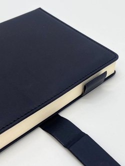 Блокнот А5 в линейку 170л черный (8412-1)