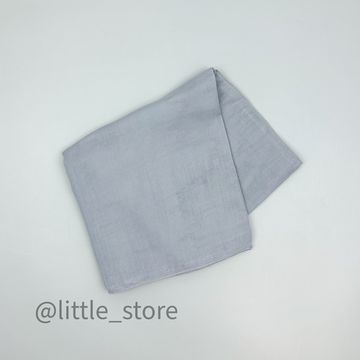 Пеленка муслиновая, Серо-голубая