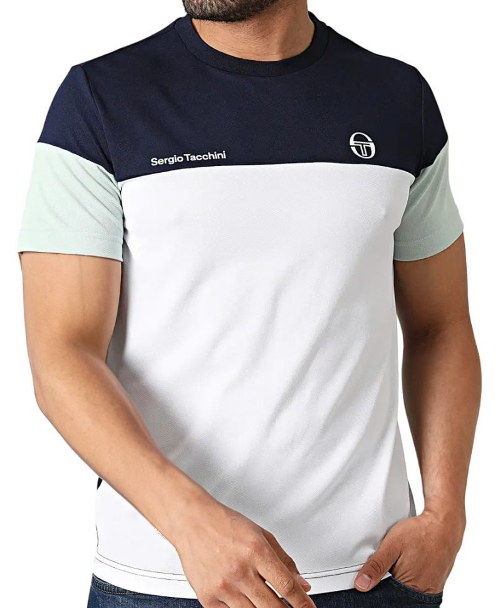 Мужская теннисная футболка Sergio Tacchini Prave T-Shirt - разноцветный