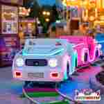 Рельсовый аттракцион «Ночной райдер», 5 кабинок, 10 мест